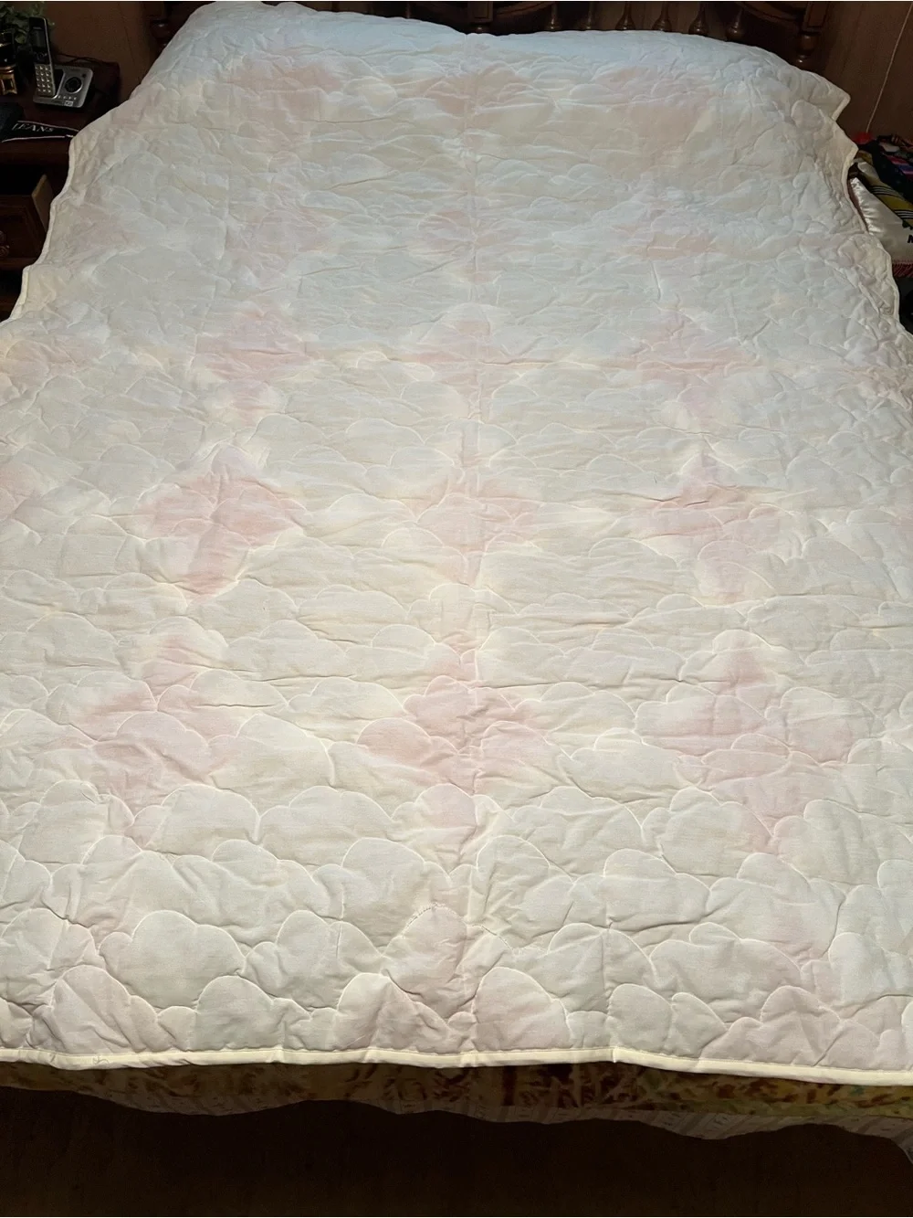 Vintage Appalachia Red and Yellow Geometric Quilt Bedspread - Home Bedding